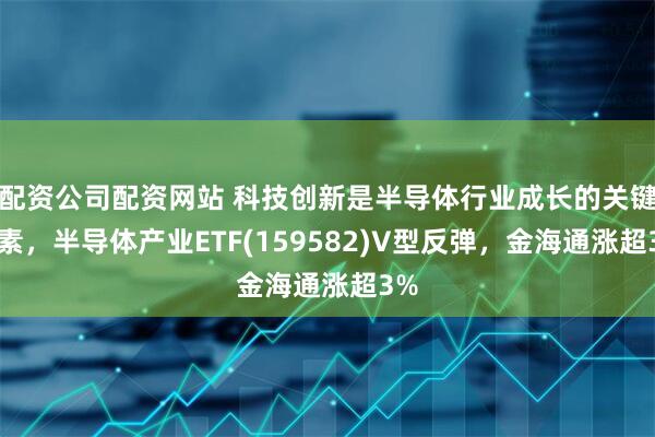 配资公司配资网站 科技创新是半导体行业成长的关键因素，半导体产业ETF(159582)V型反弹，金海通涨超3%